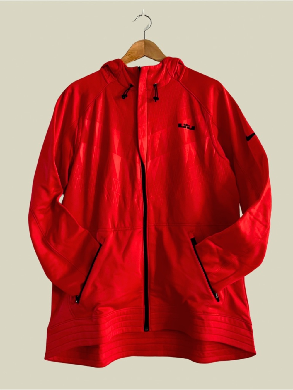 NWOT LeBron James zip up fleece lined hoodie